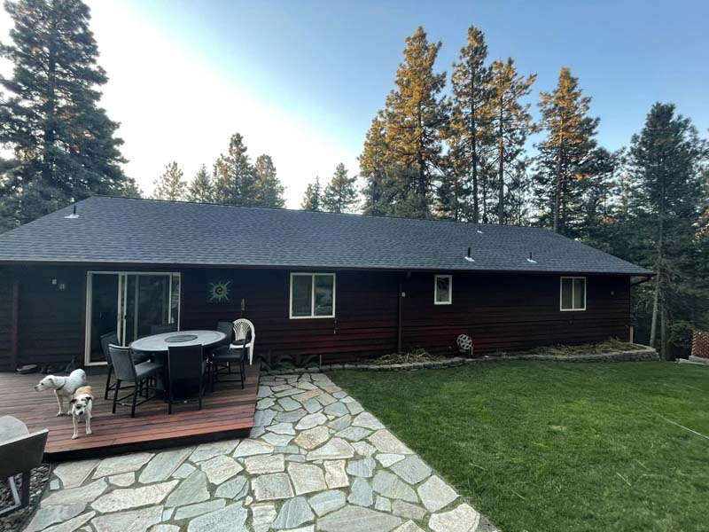 New Roof On Moscow Mountain